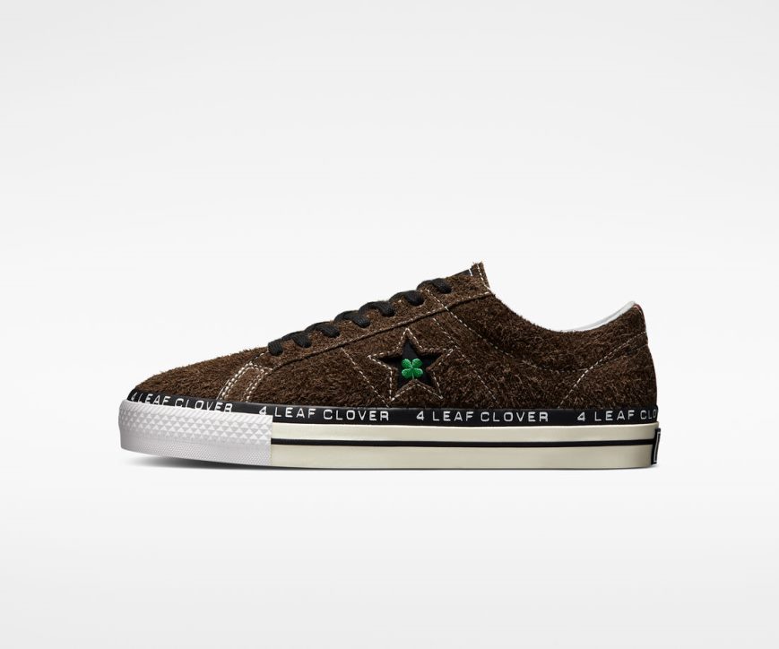 Zapatillas Bajas Converse x Patta Four-Leaf Clover One Star Pro Hombre Verde Oliva Blancas | PE 50482L